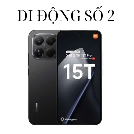 Điện Thoại Xiaomi 15T 5G (12/512) - Hàng Chính Hãng Xiaomi Việt Nam