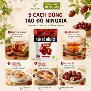 [COMBO ĐẶC BIỆT] Táo đỏ hữu cơ Ningxia C'LaVie 450g (Gói)
