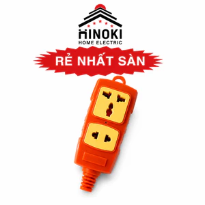 Ổ Cắm Điện HINOKI Siêu Tải 6000W Nhiều Lỗ Cắm Dùng Cho Gia Đình Và Công Trình