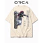Áo thun Orca in hình Akaza Demon Slayer - Vải Cotton cao cấp - ORCA359