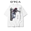 Áo thun Orca in hình Akaza Demon Slayer - Vải Cotton cao cấp - ORCA359