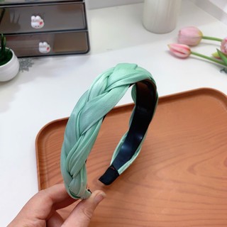 Bờm tóc vải ánh nhũ nhiều màu, có xanh cốm Chồi accessories, bờm tóc tết sang chảnh bản lớn - Y038