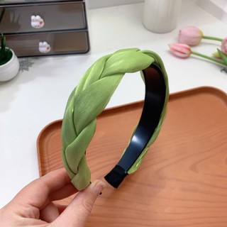Bờm tóc vải ánh nhũ nhiều màu, có xanh cốm Chồi accessories, bờm tóc tết sang chảnh bản lớn - Y038