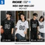 RICXIE ATELIER Áo Thun Lưới Thể Thao Unisex Oversize Phối Sọc Retro S-4XL