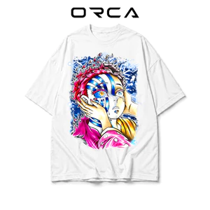 Áo thun Orca in hình Akaza Demon Slayer - Vải Cotton cao cấp - ORCA367