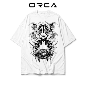 Áo thun Orca in hình Akaza Demon Slayer - Vải Cotton cao cấp - ORCA368