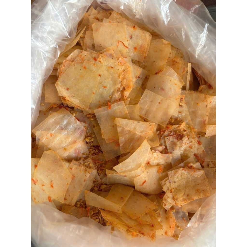 Bánh Tráng Tỏi Bò Chua Cay Đậm Vị - Ăn Vặt Nhà Bơ Béo