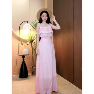 Đầm - Váy Babydoll Voan Ánh Nhũ Phối Ren Tiểu Thư Ngọt Ngào Bồng Xòe D193