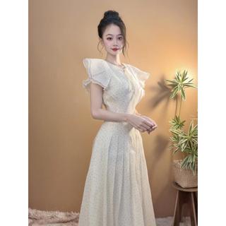 Đầm - Váy Babydoll cánh tiên xoè bồng phong cách biển S200