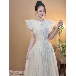 Đầm - Váy Babydoll cánh tiên xoè bồng phong cách biển S200