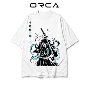 Áo thun Orca in hình Tokito Muichiro Demon Slayer - Vải Cotton cao cấp - ORCA379