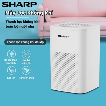 Sharp Máy Lọc Không Khí phòng ngủ,Phòng Ngủ Gia Đình Ngoài Formaldehyd,Khói Mù, Máy Lọc Ô Tô Trong Nhà Có Ion Âm Và Bụi