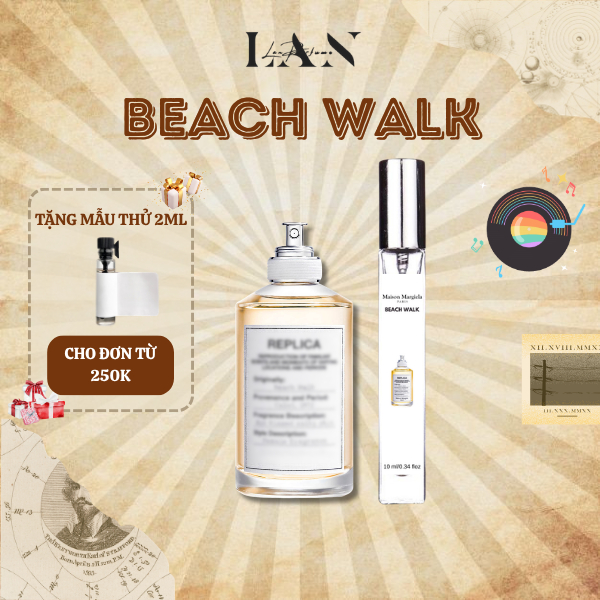 BST Nước hoa Unisex R.E.P.L.I.C.A Beach, Bubble, Coffee, Fireplace, Jazz, Lazy, Matcha LAN PERFUME, Nước Hoa Chiết