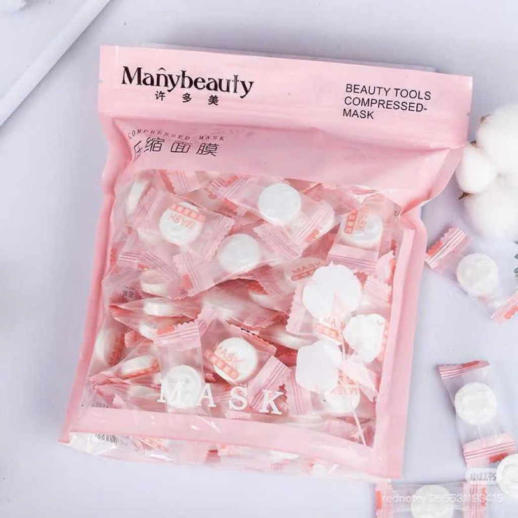 Mặt  nạ nén hàng xịn combo 30 viên ,50 viên,100 viên