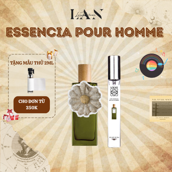 BST Nước Hoa Chiết Aire, Woman 001, Man 001, Essencia Pour Homme LAN PERFUME, Tinh Dầu Nước Hoa Thơm Lâu