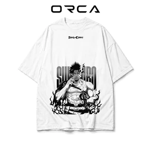 Áo thun Orca in hình Yami Sukehiro Black Clover - Vải Cotton cao cấp - ORCA450