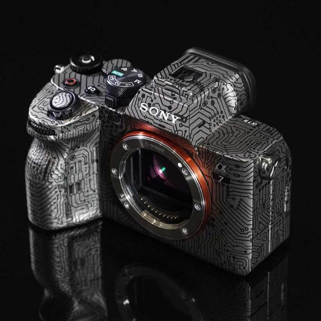 Skin 3M dán Sony A7 / A7S / A7R Mark IV (Nhiều mẫu) | Miếng film vân nổi bảo vệ cho body máy ảnh a74 / a7s4 / a7r4