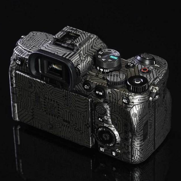 Skin 3M dán Sony A7 / A7S / A7R Mark IV (Nhiều mẫu) | Miếng film vân nổi bảo vệ cho body máy ảnh a74 / a7s4 / a7r4