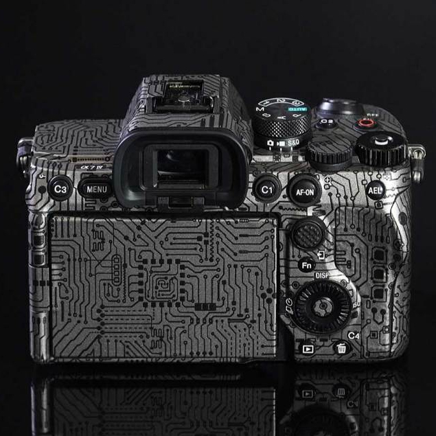 Skin 3M dán Sony A7 / A7S / A7R Mark IV (Nhiều mẫu) | Miếng film vân nổi bảo vệ cho body máy ảnh a74 / a7s4 / a7r4