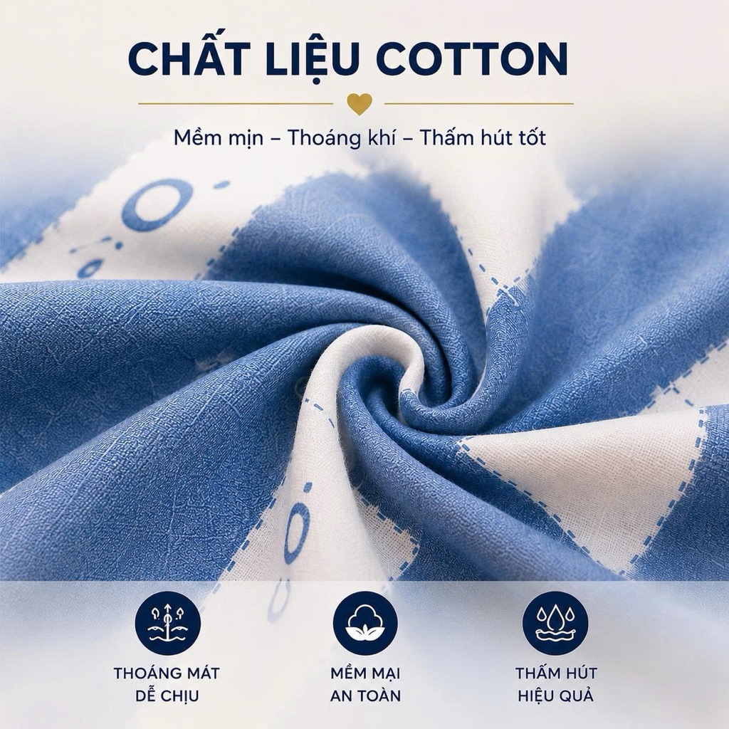 Áo gối ôm Thắng Lợi cotton Aniva Home, chất liệu cao cấp, mềm mại, thoáng khí, bền đẹp, tiện lợi