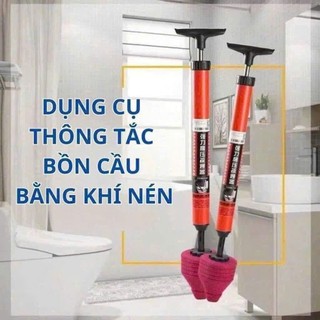 Dụng Cụ Thông Tắc Bồn Cầu Bằng Khí Lên Phiên Bản Nâng Cấp 2 Tích Hợp Có Độ Đàn Hồi Cao Giải Quyet Tắc Nghẽn Nhanh Chóng