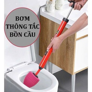 Dụng Cụ Thông Tắc Bồn Cầu Bằng Khí Lên Phiên Bản Nâng Cấp 2 Tích Hợp Có Độ Đàn Hồi Cao Giải Quyet Tắc Nghẽn Nhanh Chóng