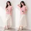 ÁO THUN NỮ CỔ TRÒN BASIC BI.POSILÁ FORM SUÔNG VỪA | Cotton Borip Co Giãn 4 Chiều Mềm Mịn