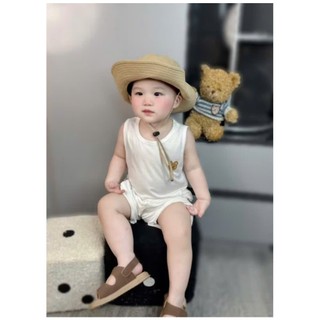 COMBO 3 BỘ BA LỖ THUN LẠNH IN Ếch Gấu