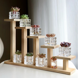 Kệ Gỗ Kệ giá Để bàn cây cảnh văn phòng phẩm decor trang trí