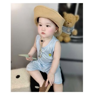 COMBO 3 BỘ BA LỖ THUN LẠNH IN Ếch Gấu