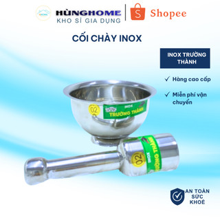 Bộ cối chày bằng Inox cao cấp, gồm cối và chày