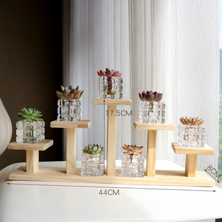 Kệ Để Bàn Hoa Giá Đỡ Đứng kệ để cây cảnh mini đồ lưu niệm trên bàn sang trọng gỗ tự nhiên nhiều kích thước