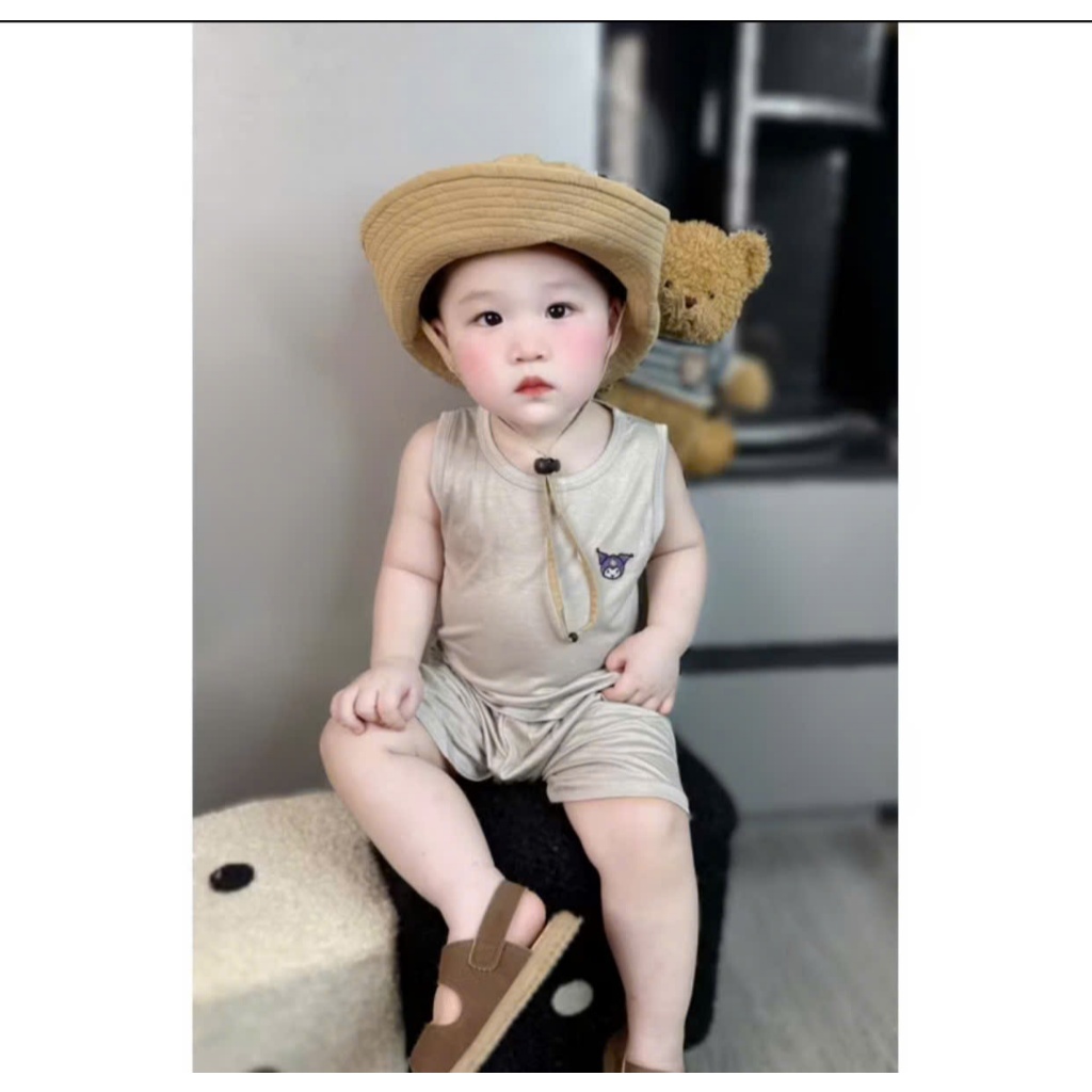 BỘ BA LỖ THUN LẠNH MÀU NGẪU NHIÊN ẾCH GẤU