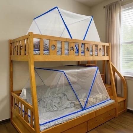 Màn Xếp Thông Minh Gấp Gọn Chống Muỗi Cao Cấp Cho Người Lớn & Trẻ Em, Mùng Ngủ Thông Minh Dễ Lắp