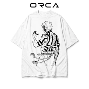Áo thun Orca in hình Akaza Demon Slayer - Vải Cotton cao cấp - ORCA388