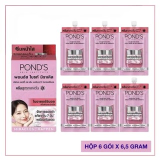(Mẫu mới)Set 3 Kem dưỡng trắng da ban ngày Pond's White Beauty SPF30 PA+++ Ponds gói 7g
