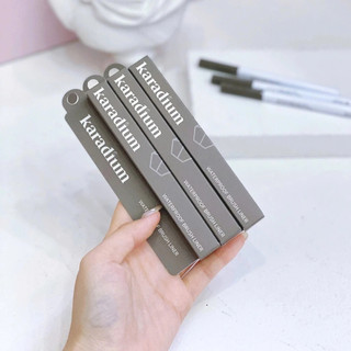 Bút dạ kẻ mắt Karadium Waterproof Brush Liner 0.5mm đường kẻ sắc nét, không lem không trôi
