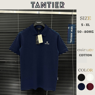 [DEAL MỞ BÁN]  Áo Polo Nam Basic Tantier Chính Hãng Thêu Logo Sang Trọng, Dễ Phối Đồ | TANTIER - TA31