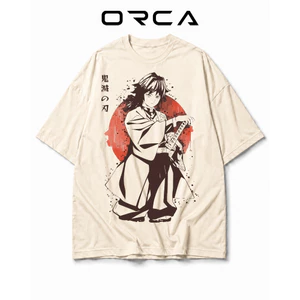 Áo thun Orca in hình Tomioka Giyuu Demon Slayer - Vải Cotton cao cấp - ORCA398