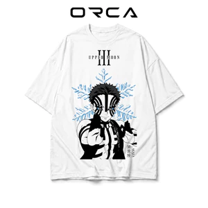 Áo thun Orca in hình Akaza Demon Slayer - Vải Cotton cao cấp - ORCA399