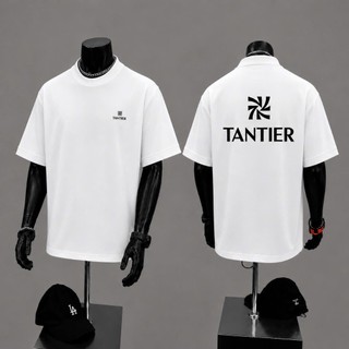 [DEAL MỞ BÁN] Áo Phông Tantier Classic In Lưng Form Unisex Nam Nữ, Chất Cotton 280gsm Cao Cấp Dày Dặn | TANTIER - TA38