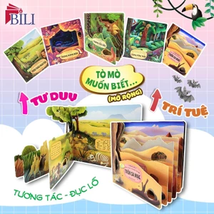 Bộ sách Tò Mò Muốn Biết ( bản Mở rộng) - cả bộ 5 cuốn
