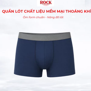 Quần Lót Nam ROCK QA 1032 Trơn Cao Cấp Co Giãn 4 Chiều, Quần Sịp Nam Chất Liệu Mềm Mịn, Thoáng Khí