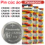 Pin cúc áo CR1216, CR1220, CR1616, CR1620, CR1632, CR2016, CR2025, CR2032, CR2430
