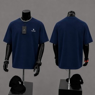 [DEAL MỞ BÁN] Áo Phông Trơn Thêu Logo Tantier Form Unisex Nam Nữ, Chất Cotton 280gsm Cao Cấp Dày Dặn | TANTIER - TA37