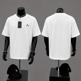 [DEAL MỞ BÁN] Áo Phông Trơn Thêu Logo Tantier Form Unisex Nam Nữ, Chất Cotton 280gsm Cao Cấp Dày Dặn | TANTIER - TA37