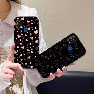 Ốp lưng Samsung M31 / M51 in hình trái tim, dễ thương ,cute siêu đẹp cho nữ
