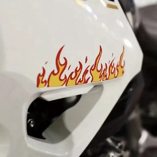 Tem Lửa Racing Cực Chất Decal UV Chống Nước Dán Xe Máy Nón Bảo Hiểm Bền Màu Chống Trầy Xước