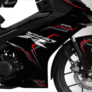 TEM RỜI WINNER R V4 - MS 03 - ÁP DỤNG CHO NHIỀU MÀU XE - IN DECAL 3 LỚP - KHÔNG BAY MÀU.