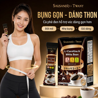 Cà phê đen L-Carnitine White Bean hỗ trợ giảm mỡ, giữ dáng, kiểm soát tinh bột